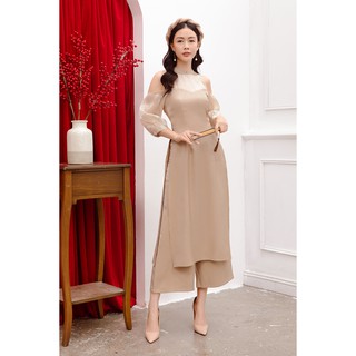 Bộ áo dài tay lửng - 20Again - BSA2881