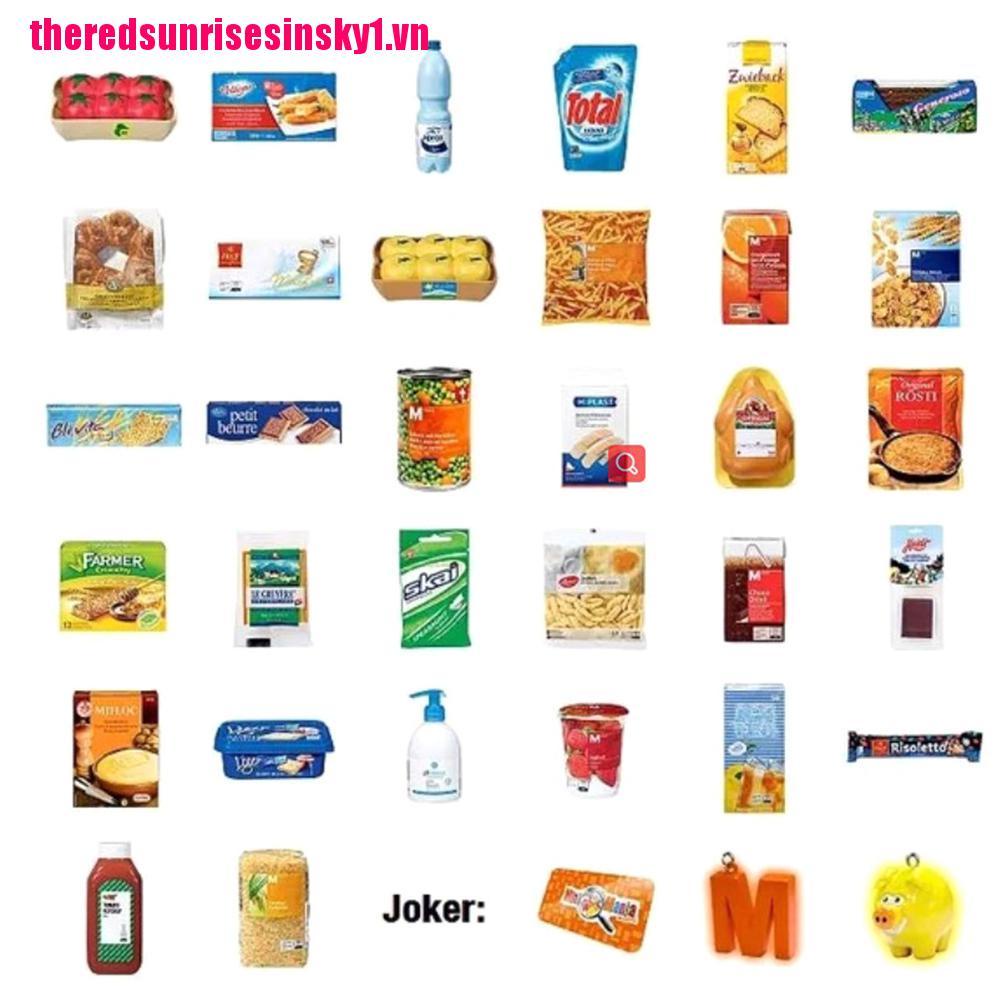 Mô Hình Đồ Ăn Vặt Mini Tỉ Lệ 1: 6 Dành Cho Nhà Búp Bê