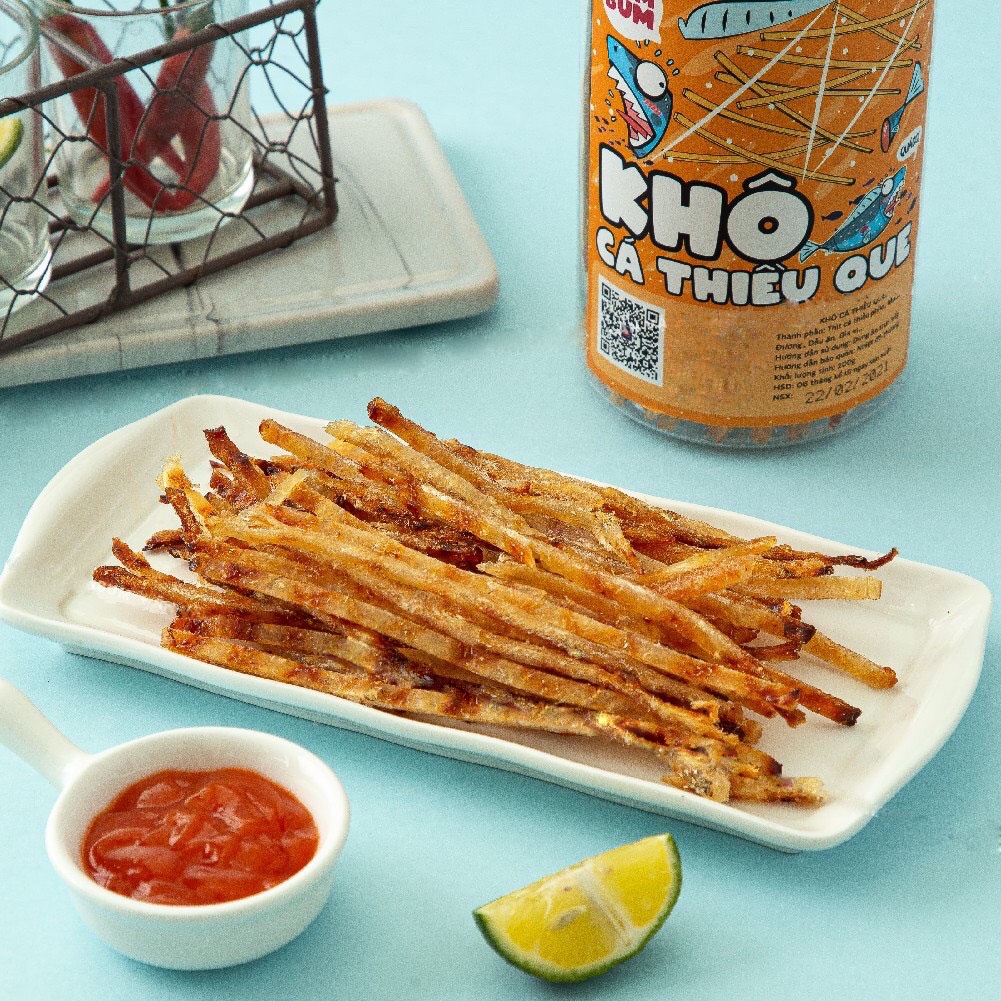 Khô cá thiều que 200g Nghiền ăn vặt Hà Nội, vừa ngon vừa rẻ đảm bảo VSATTP | BigBuy360 - bigbuy360.vn