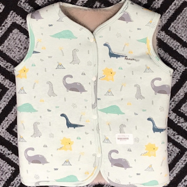 Áo Gile lót lông Avaler siêu ấm cho bé (Cam kết hàng chính hãng)