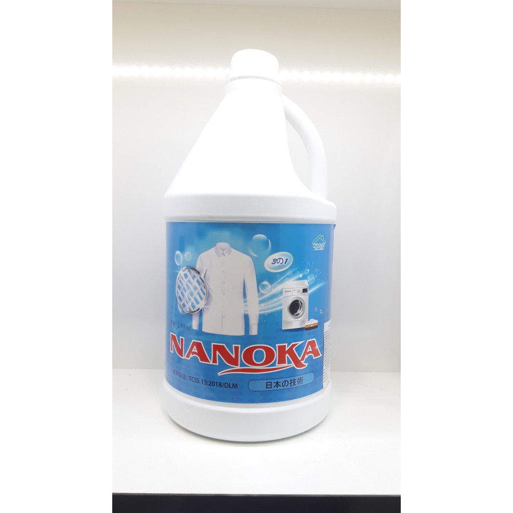 Nước giặt quần áo Nanoka - 4l