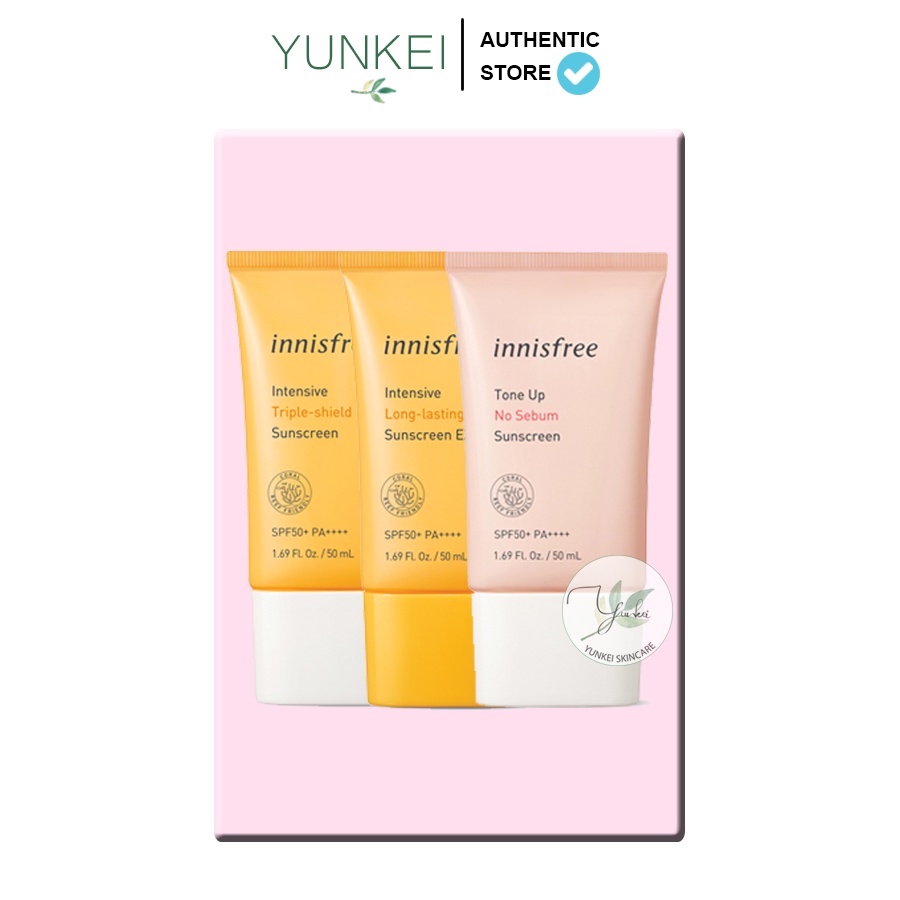 Kem Chống Nắng Innisfree Intensive Sunscreen 50ml [MẪU MỚI]