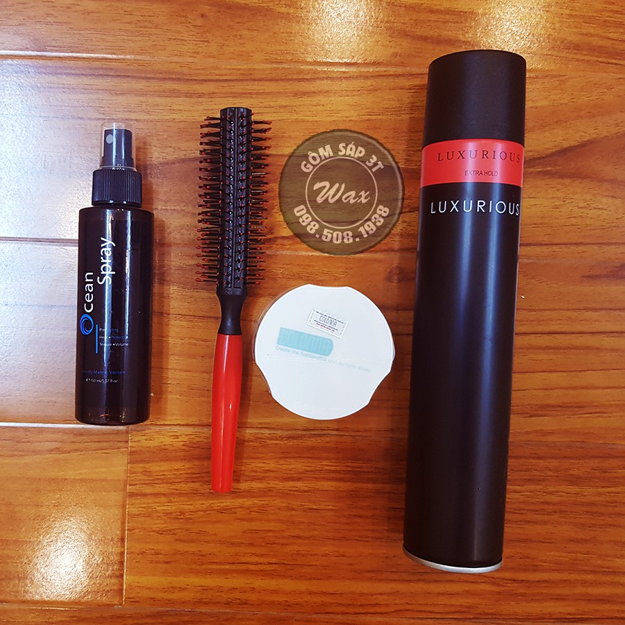 SÁP COLONNA + GÔM LUXURIOUS + OCEAN SPRAY + LƯỢC