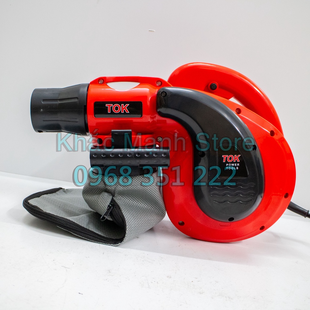 Máy Thổi Bụi TOK Công Suất Lớn 1200W - 2 Chức Năng Hút Thổi - Động Cơ Lõi Đồng 100%