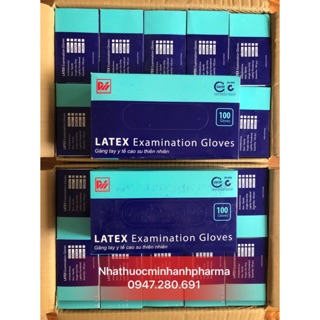 Găng tay Latex 100 cái / hộp