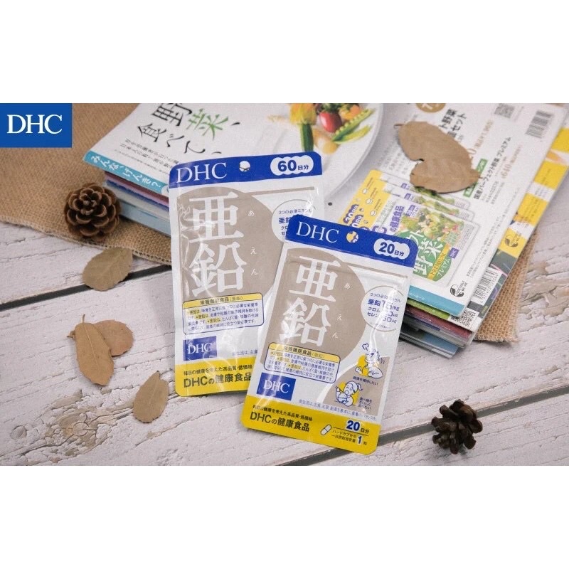 Viên Kẽm DHC - giúp bổ sung kẽm, tăng đề kháng