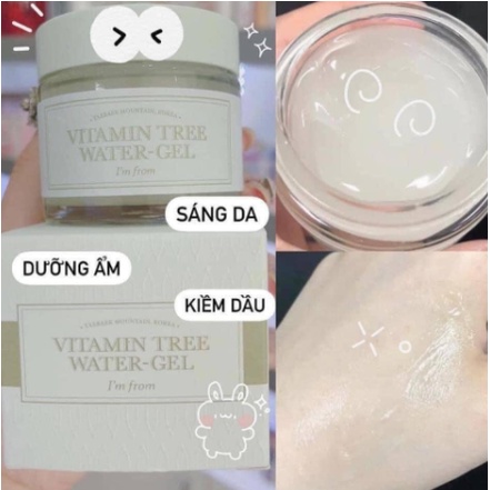 Kem Dưỡng Ẩm VITAMIN TREE WATER Gel Dưỡng I'm From Dưỡng Ẩm | BigBuy360 - bigbuy360.vn