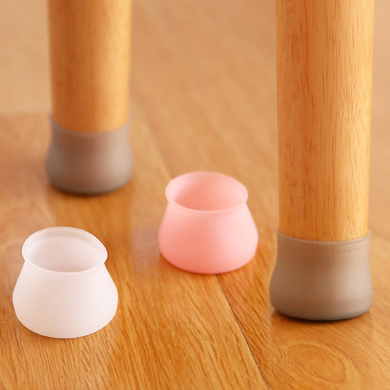 Vỏ Bọc Chân Bàn Ghế Bằng Silicon Chống Trượt Bảo Vệ Tiện Dụng