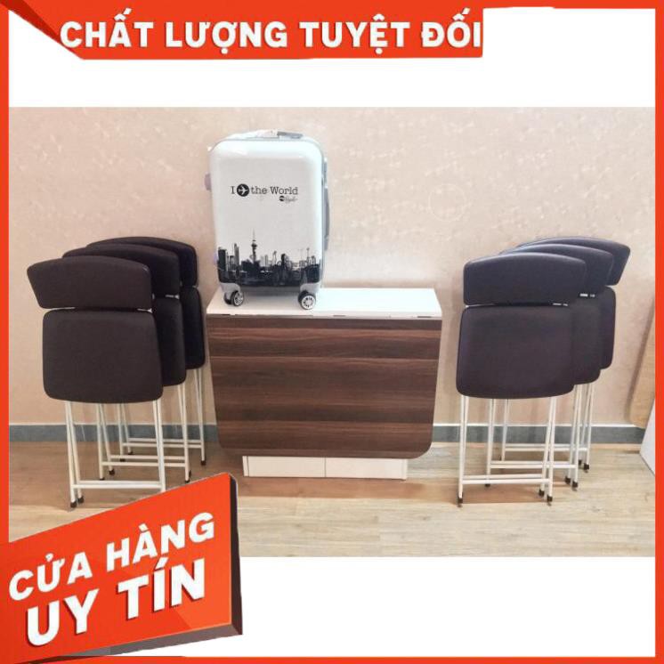 Bộ Bàn Ăn Gấp Gọn Xếp gọn cho nhà nhỏ - Giao hàng trong ngày Đt/zalo: 094343.2112 596 tân kỳ tân quý