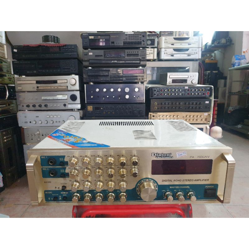 Ampli karaoke Điaton PA 203GNV (8 lớn