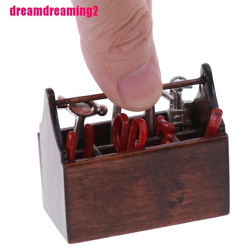 Bộ Dụng Cụ Sửa Chữa Cho Nhà Búp Bê Tỉ Lệ 1: 1