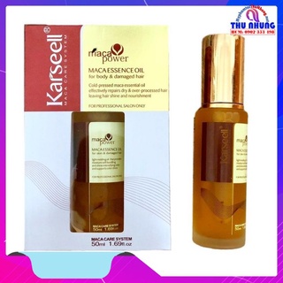Tinh dầu karseell maca oil dưỡng bóng tóc chống chẻ ngọn 50ml
