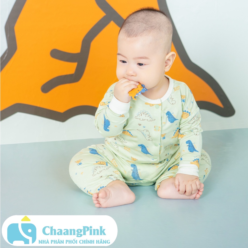 Chaang Body dài cúc giữa sơ sinh Pony&amp;Dino