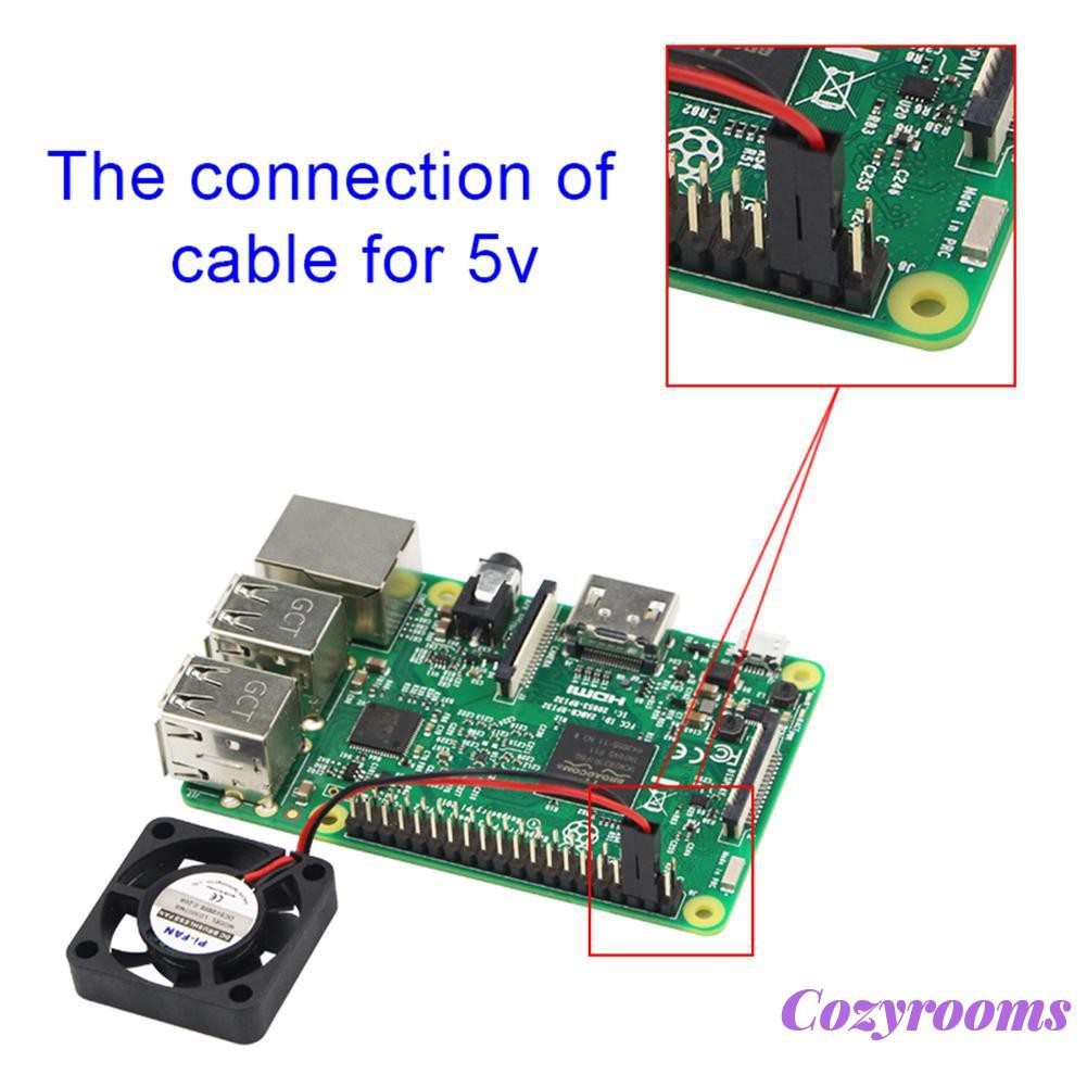 Quạt Tản Nhiệt Cpu Cho Raspberry Pi Demi 3 Model B 2 Model B / B +