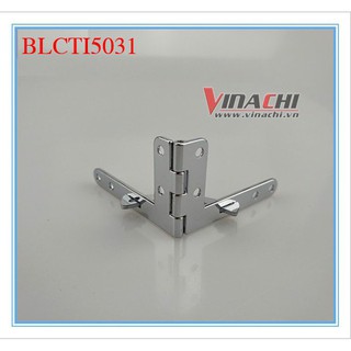 Bản Lề Chữ Thất INOX - 1 CÁI Sản phẩm chuyên dụng dành cho. Gương soi, rương, tủ, nội thất thông minh Bản lề