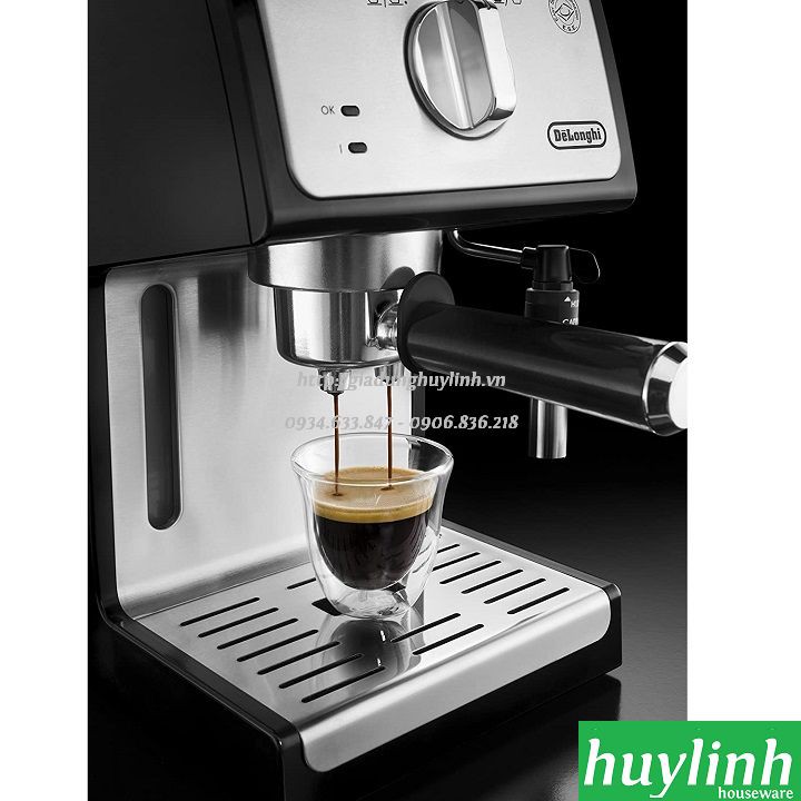 [Mã ELHAMS5 giảm 6% đơn 300K] Máy pha cà phê Delonghi ECP 35.31 - 1100W - 15 bar [ECP35.31]