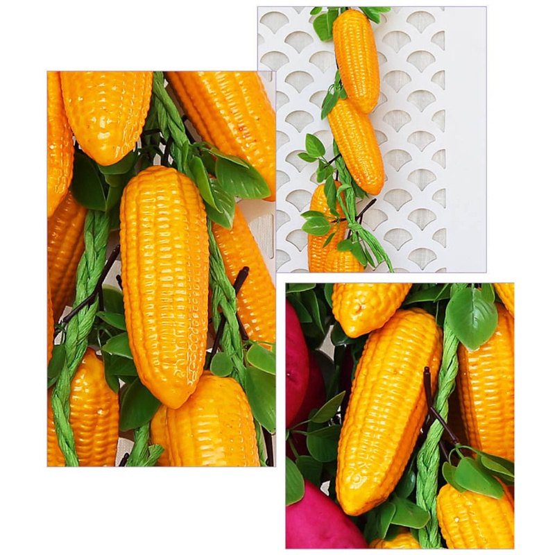 Chuỗi Hạt Bắp Ngô Giả Trang Trí Nhà Hàng Khách Sạn Nhà Bếp