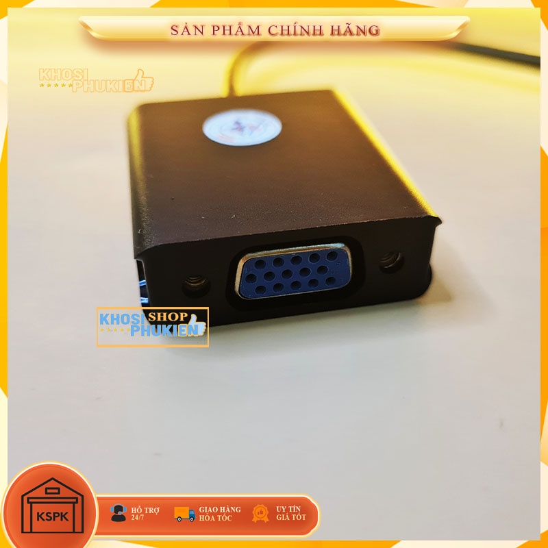 Cáp chuyển HDMI sang Vga loại chất lượng tốt, hình ảnh không nhiễu