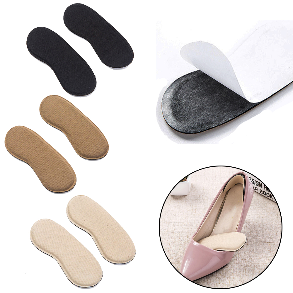 ❤LANSEL❤ Woman Heel Grips Insoles Increase Liners Shoepad Shoe Boot Pad Fashion Comfortable Suede Cushion Foot Protector/Multicolor