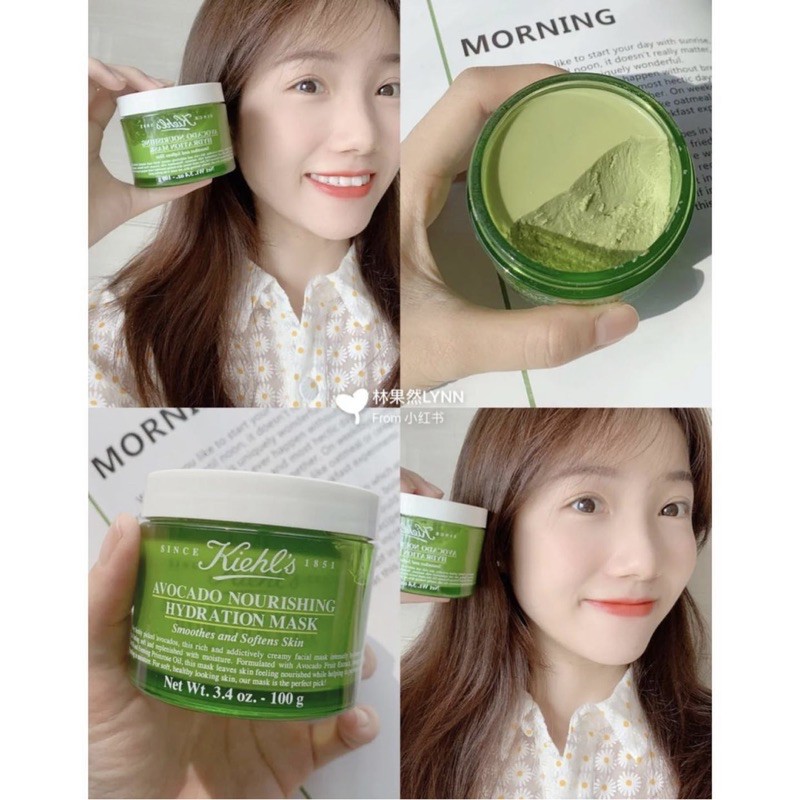 KIEHL'S - Mặt Nạ Dưỡng Ẩm Avocado Nourishing Hydrating Mask