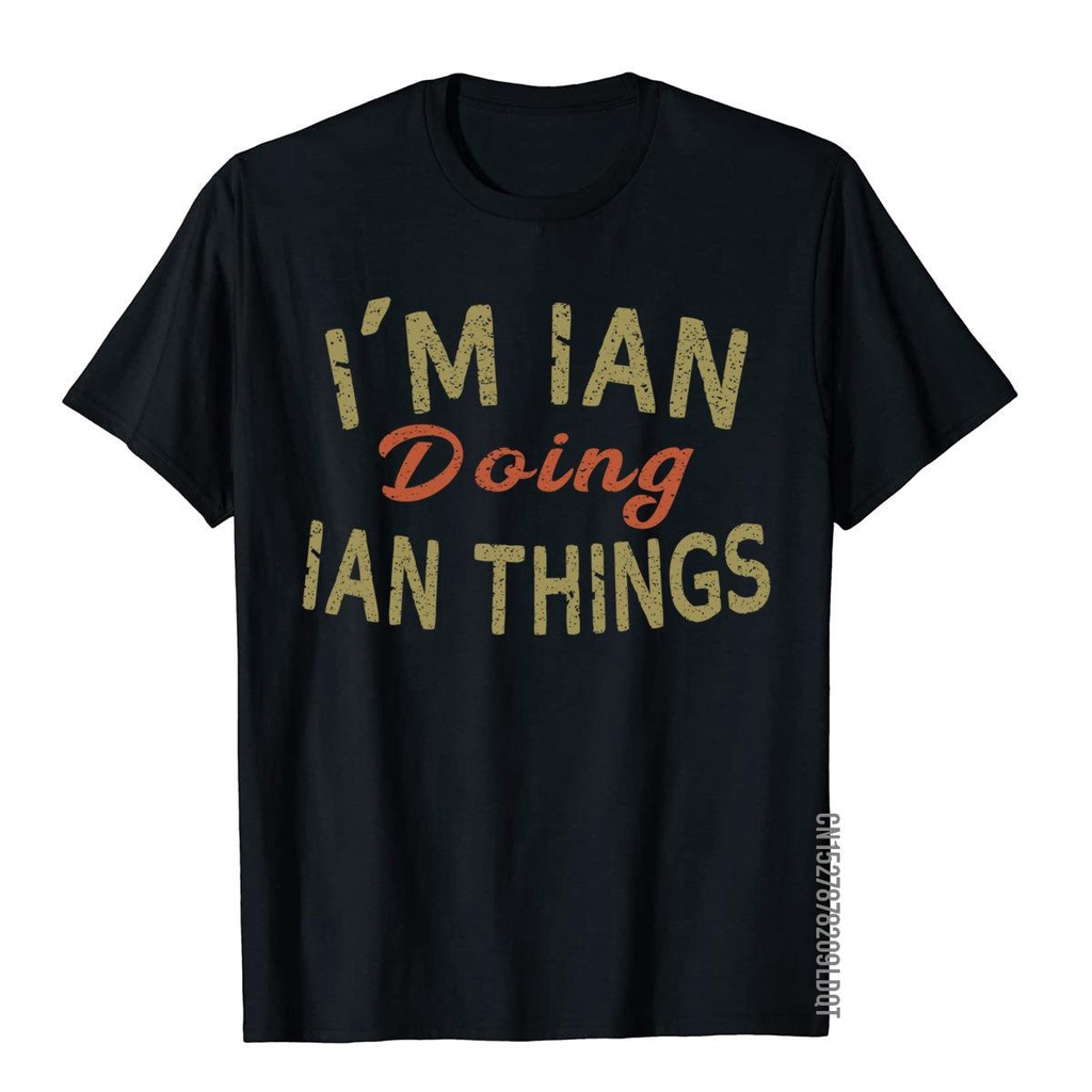 Tôi Là IAN LÀM IAN ĐIỀU KHIỂN Ngộ nghĩnh Nói Áo Thun Tee Áo nam Mới Nhất Áo Thun Cotton Tee bó sát