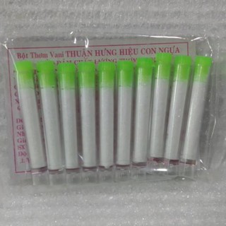 10 ống bột vani thơm
