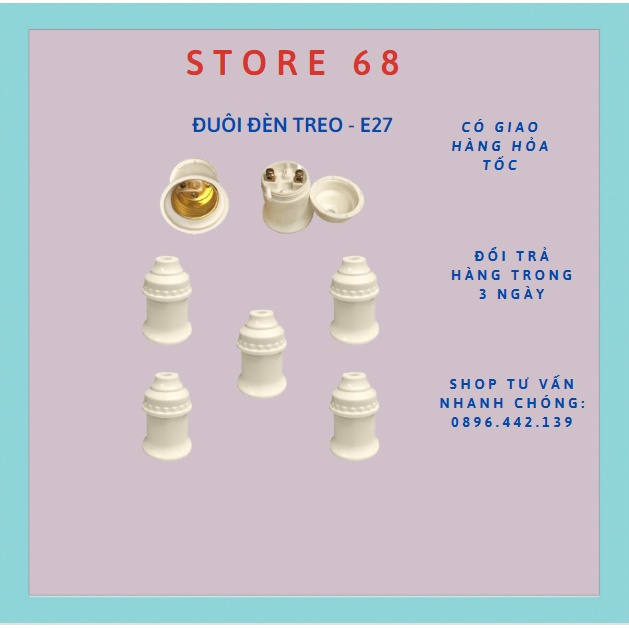 Chui Đèn E27 Xoáy, Vác Tường Hinoki Chính Hãng Giá tốt
