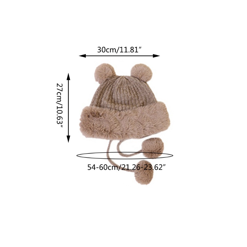 Mũ beanie Trùm Đầu Ấm Áp Thời Trang Thu Đông