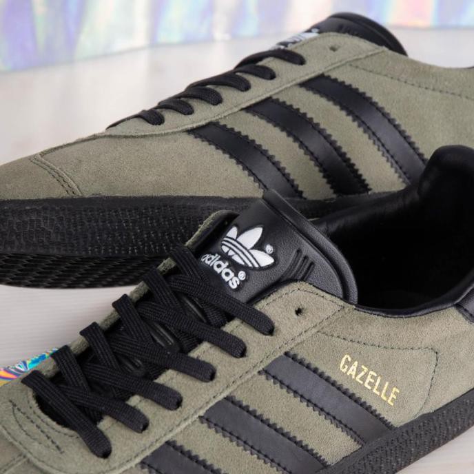 Giày Thể Thao Adidas Gazelle Màu Xanh Lá / Olive 40