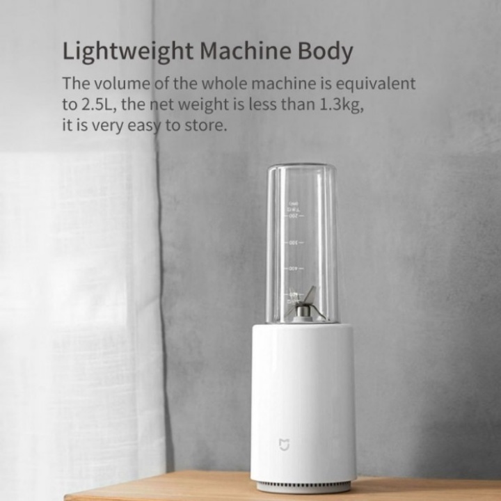 Máy xay sinh tố Xiaomi Mijia MJJLLJ01PL Máy say sinh tố dung tích 500ml, 6 lưỡi dao, công suất 350w - Bảo hành 12 tháng