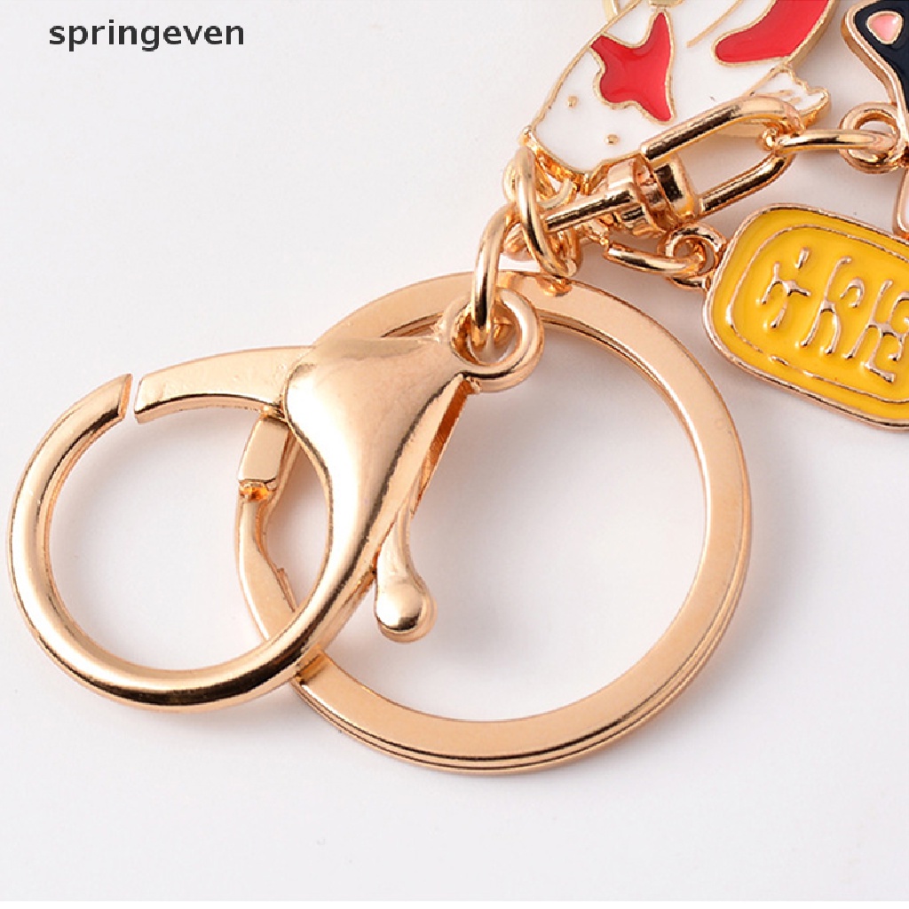 Móc Khóa Hình Cá Koi Và Mèo May Mắn Nhật Bản