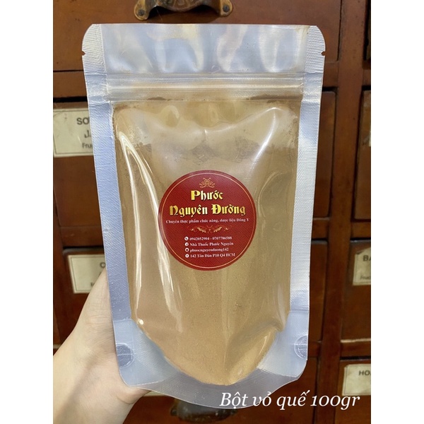 Bột Vỏ Quế hàng chuẩn loại 1 - gói 100gr