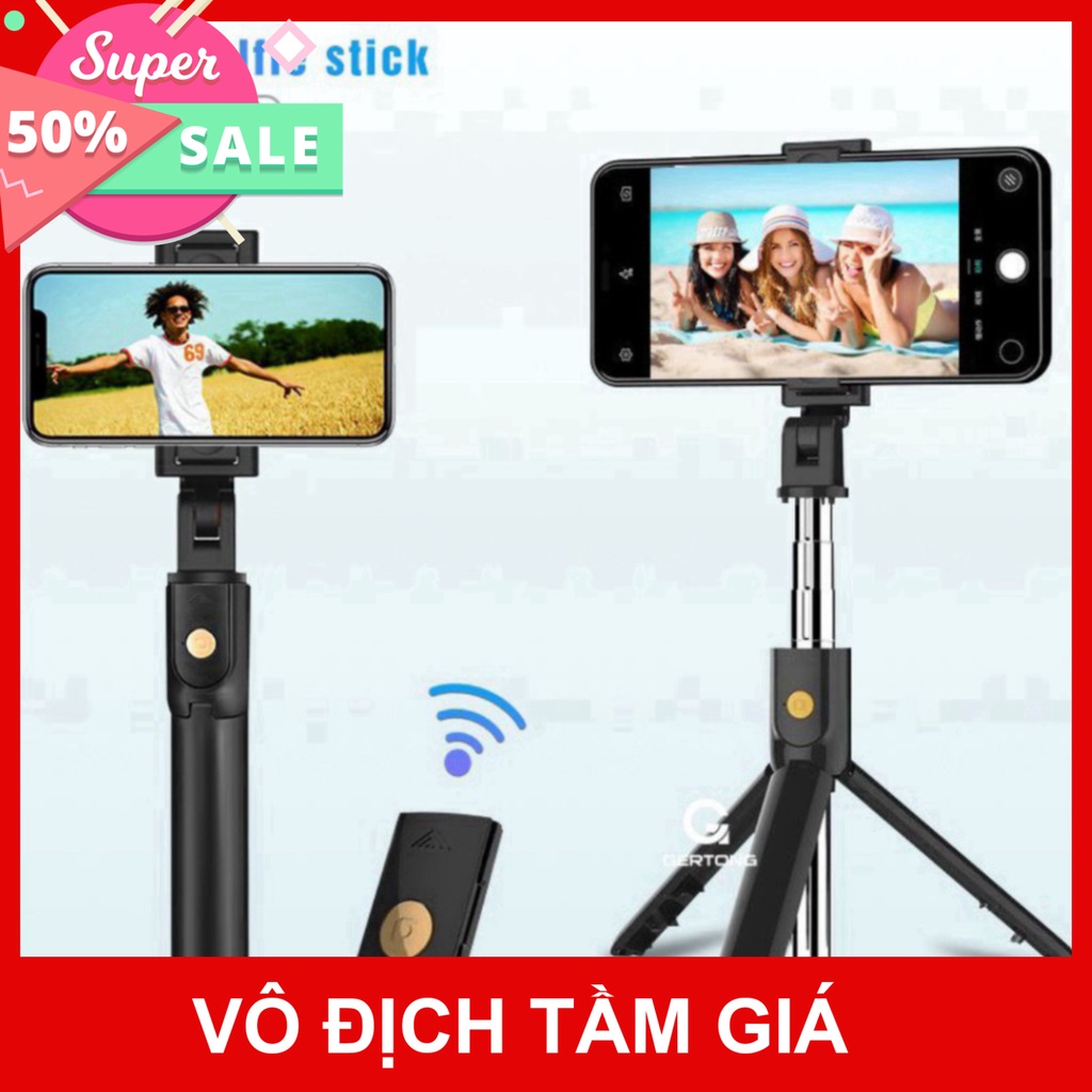 (Sale) Gậy Chụp Ảnh selfie K07 Hỗ Trợ Kết Nối bluetooth Không Dây Dành Cho Điện Thoại ( Cam Kết Chất Lượng) TGPK8999