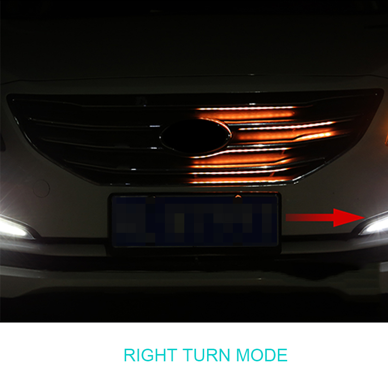 Đèn báo rẽ SEAMETAL 12V dạng lưới tản nhiệt trang trí đa năng cho xe hơi