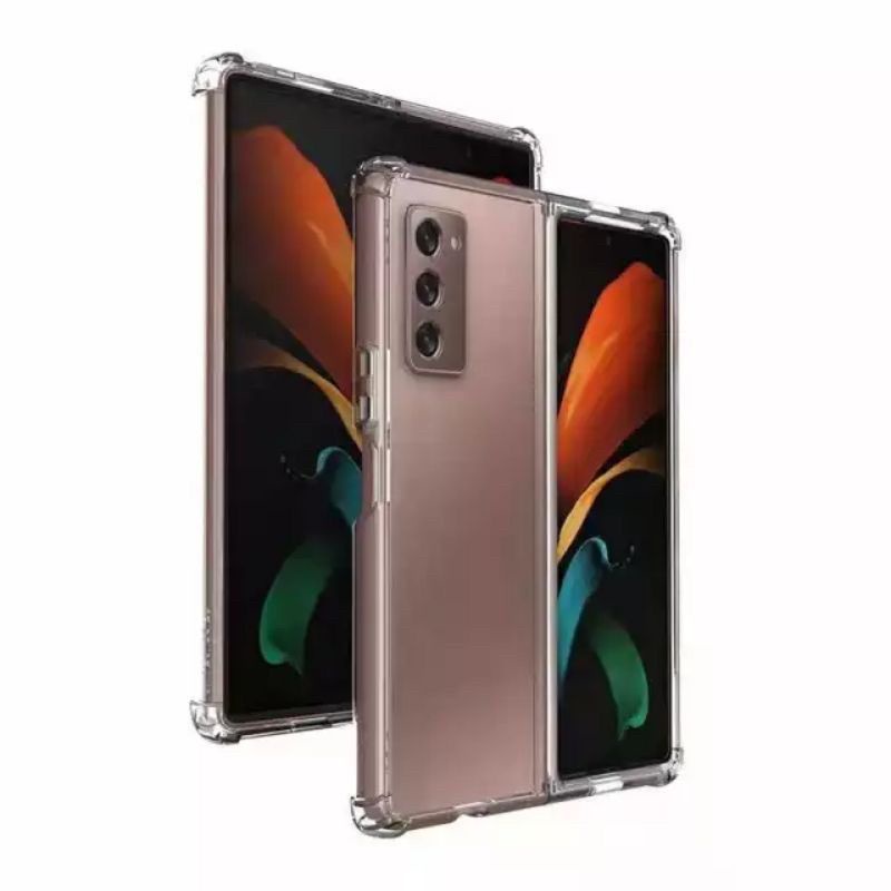Samsung Z FOLD 5 / Z Fold 2_Ốp lưng trong cứng viền dẻo bo 4 cạnh chống sốc khoe trọn vẻ đẹp của máy