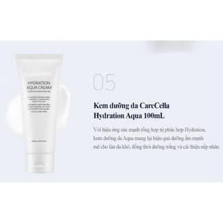 Set dưỡng da cao cấp Carecella Hydration basic 5 bước