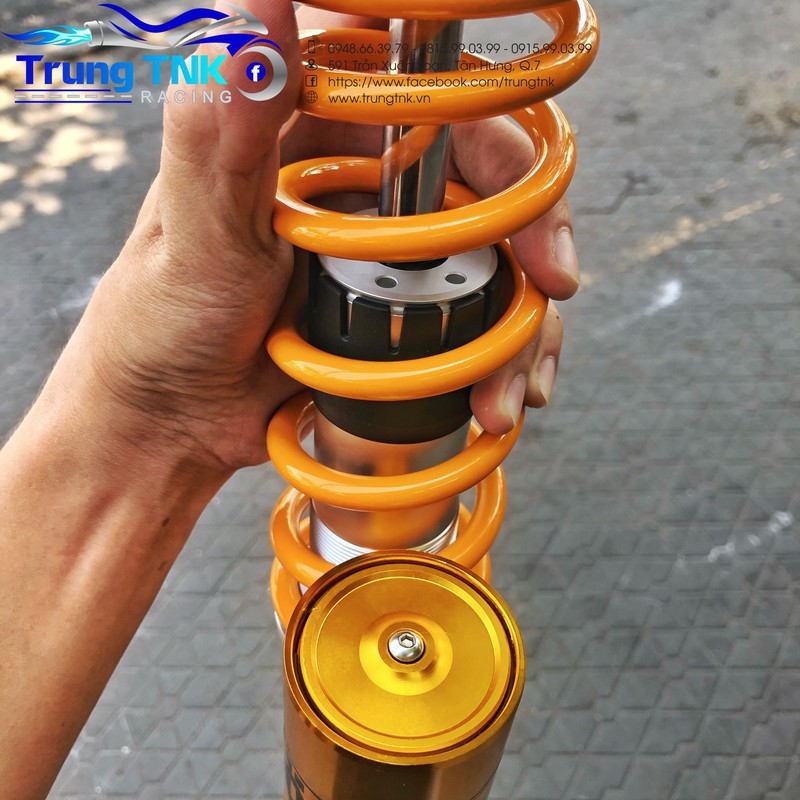 Phuộc ohlins gắn vario và các dòng xe tay ga 1 phuộc hàng 1:1