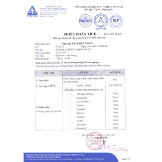 Tinh dầu tạm biệt muỗi BYEMOS