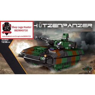 army Xingbao XB 06042 bộ lăp ráp Xe Tank Schutzenpanzer 1238 chi tiết