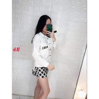 FREESHIP ĐƠN 99K_(HS) ÁO SƠ MI CHA.NEL . .