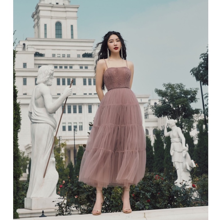 Đầm maxi dreamy lace HUONG BOUTIQUE HBLOVE356