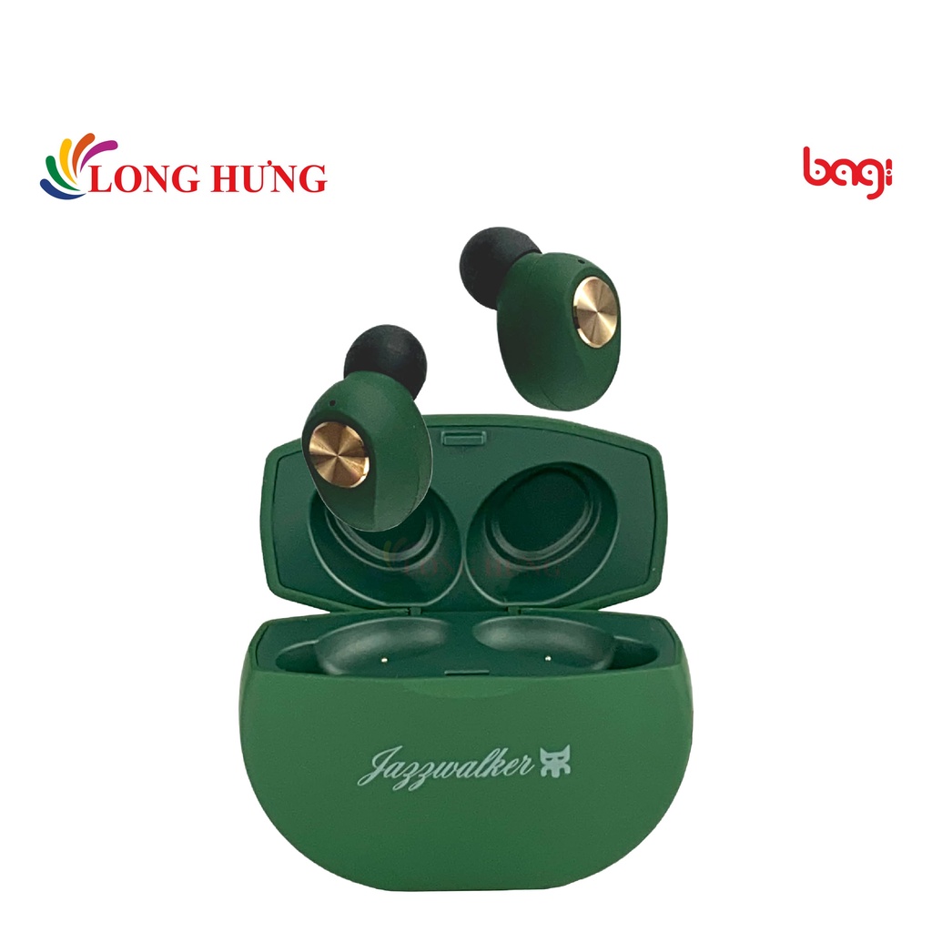 Tai nghe Bluetooth True Wireless Bagi TWS J1 Jazzwalker - Hàng chính hãng - Màu sắc nổi bật, cảm giác đeo thoải mái