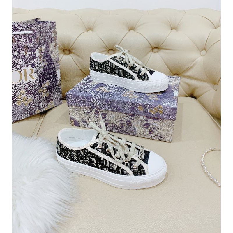 hm(VIDEO) Giày Thể Thao Nữ Hoạ Tiết Mềm Êm Hàng Fullbox Bill Túi Hãng Cao Cấp