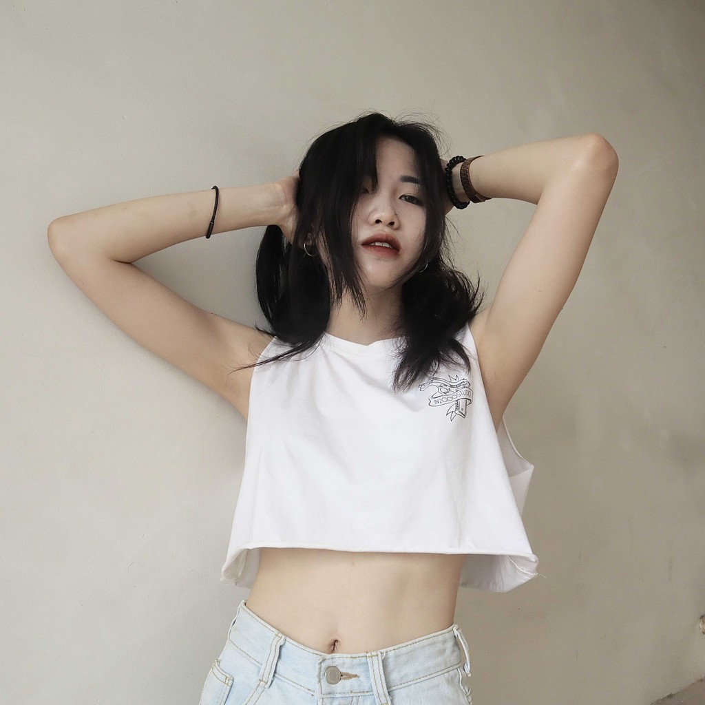 ÁO TANKTOP TRẮNG IN2000CLOTHING