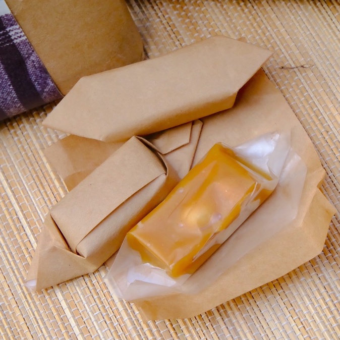 KẸO DỪA THỐT NỐT ĐẬU PHỘNG (5 gói) -thiết kế cũ- Chái bếp quê nhà Bến Tre - Nguyên liệu An lành cho Tết