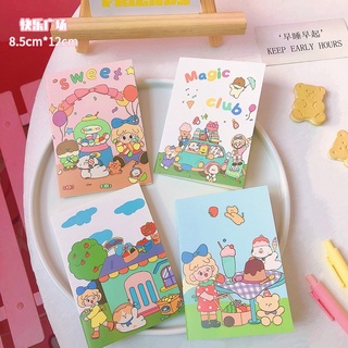 Note sổ tay A6 hình dễ thương
