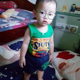 Combo 3 Bộ thun cho bé trai mặc hè cực mát(kominam)