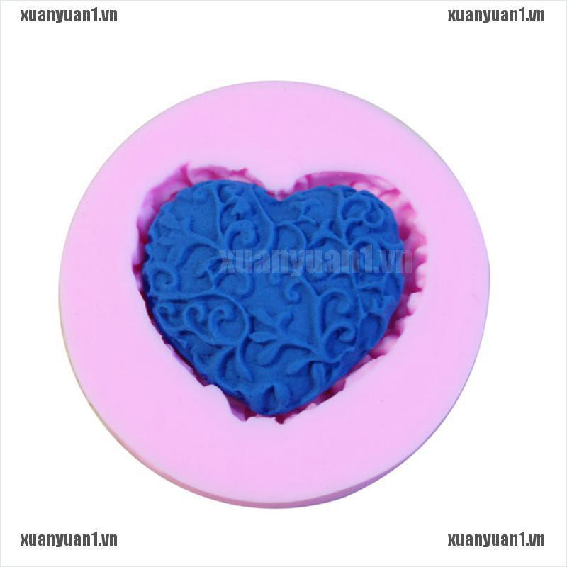 [XUANYUAN1] Khuôn Làm Bánh Hình Ba Bông Hoa 3D DIY