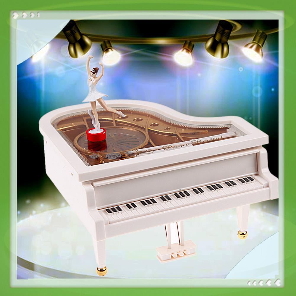 Hộp Nhạc Lên Dây Cót Hình Đàn Piano Cổ Điển