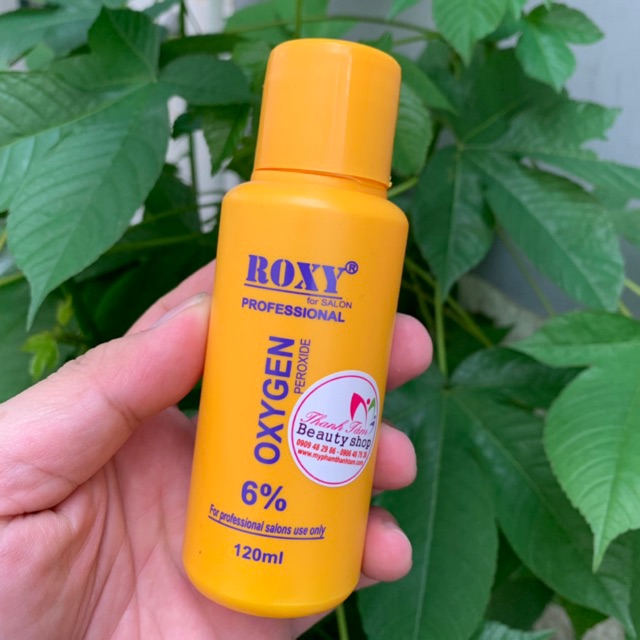 Kem oxy trợ nhuộm cao cấp ( Oxy thơm) Roxy 120ml